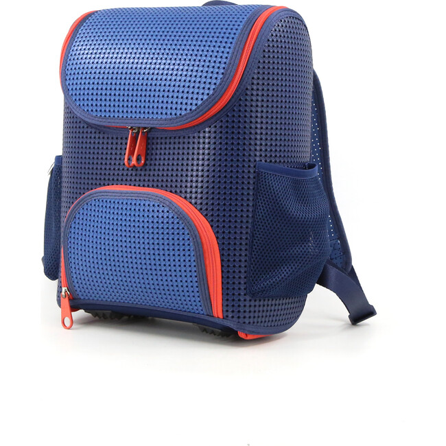 Student Ergonomic School Backpack, Sea Blue - Backpacks - 2