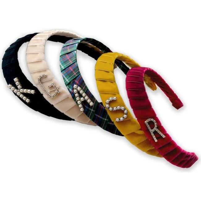 Monogram Headband, Lipstick - Hair Accessories - 3