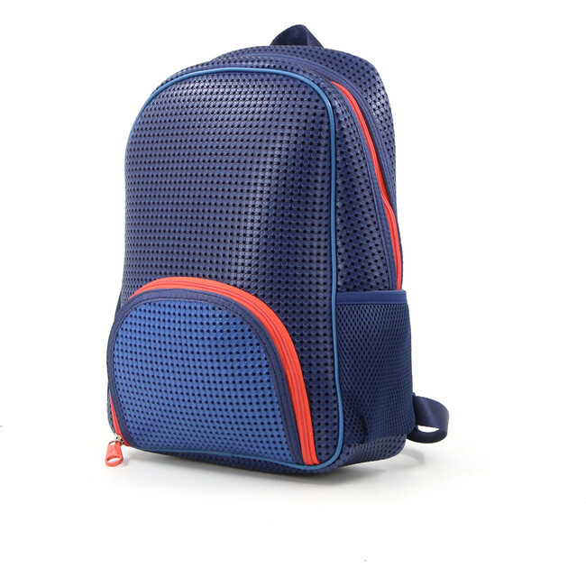 Starter Ergonomic School Backpack, Sea Blue - Backpacks - 2