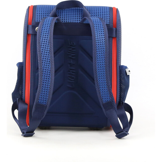 Student Ergonomic School Backpack, Sea Blue - Backpacks - 3