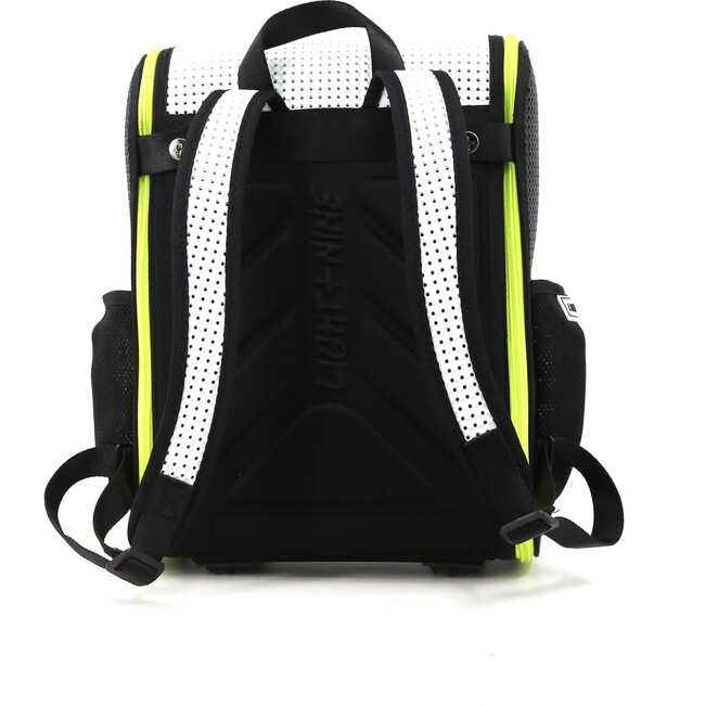 Student Ergonomic School Backpack, Neon Lime - Backpacks - 3