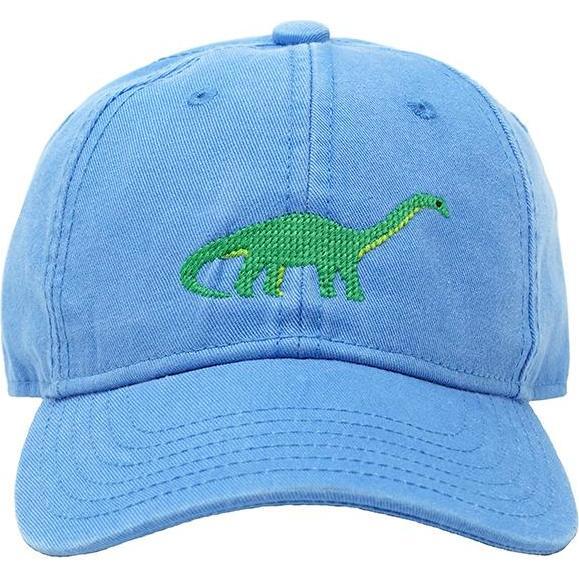 Brontosaurus Baseball Hat, Light Blue - Hats - 1