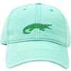 Alligator Baseball Hat, Keys Green - Hats - 1 - thumbnail