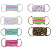 Kids Face Mask 7 Pack, Rainbow - Face Masks - 1 - thumbnail