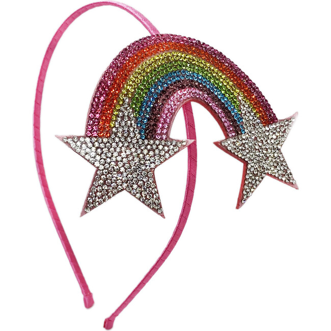 Rainbow Star & Star Emoji Thin Headband - Hair Accessories - 2