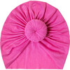 Classic Knot Headwrap, Hot Pink - Hats - 1 - thumbnail