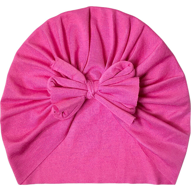 Classic Bow Headwrap, Hot Pink
