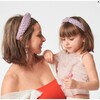 Crystal Woven Knotted Women's Headband, Lilac - Hair Accessories - 2