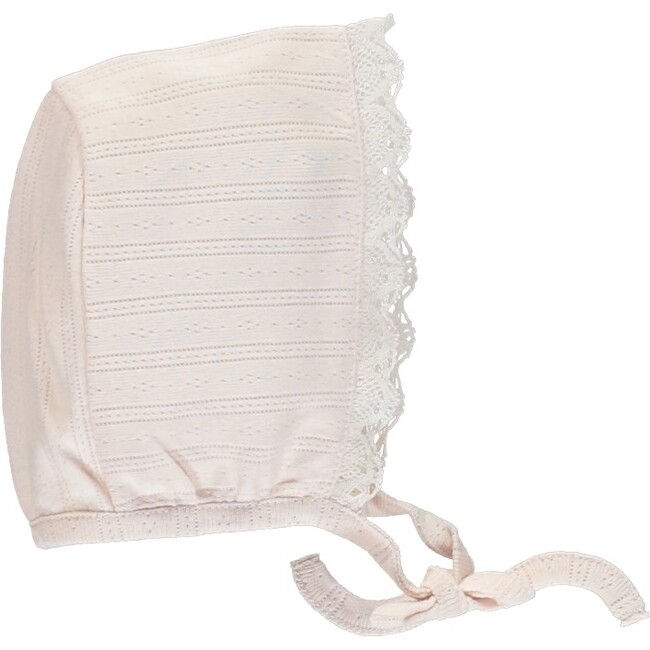 Bebe Bonnet, Light Pink - Hats - 1