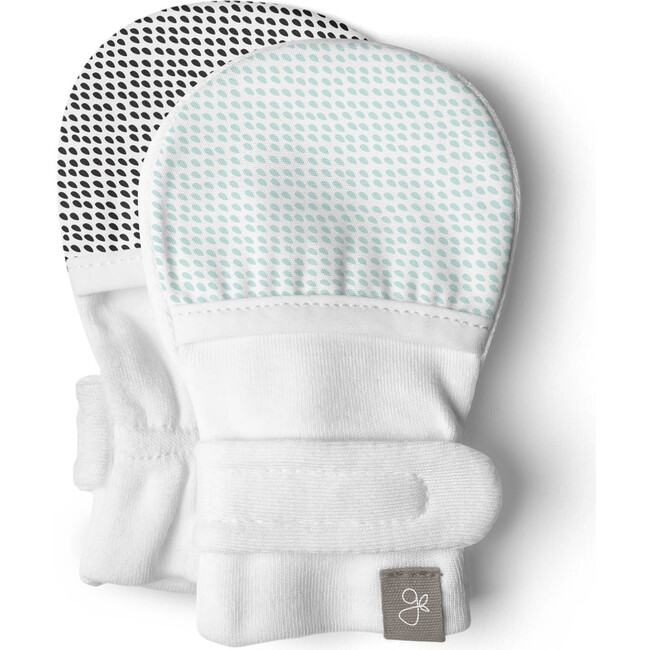 Baby Mitts, Drops Aqua - Gloves - 4