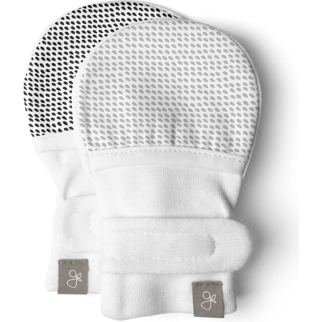Baby Mitts, Drops Gray - Gloves - 3