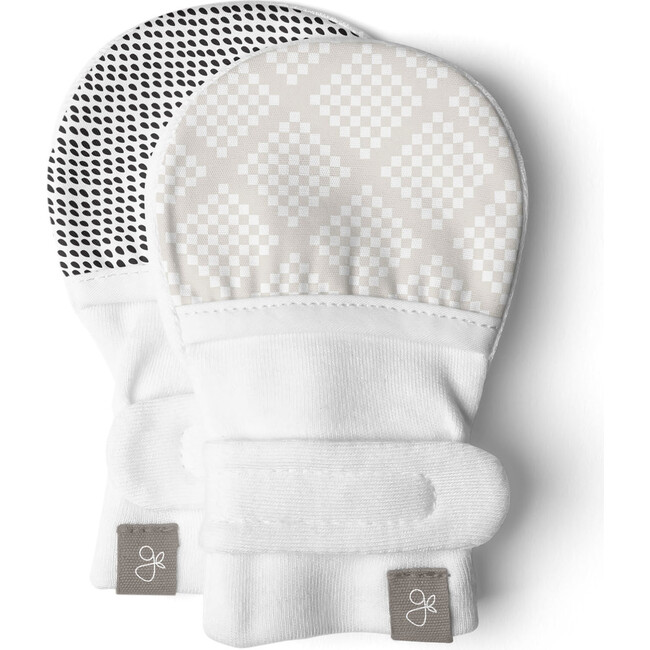 Baby Mitts, Diamond Dots - Gloves - 3