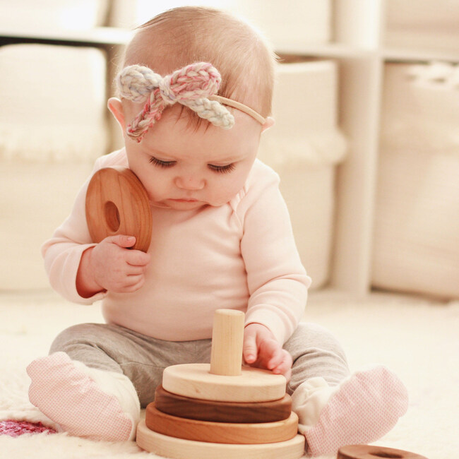 Baby Boots, Drops Pink - Boots - 2