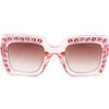 Bella Frame Sunglasses, Pink - Sunglasses - 1 - thumbnail