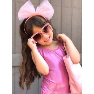 Bella Frame Sunglasses, Pink