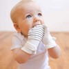 Baby Mitts, Stripe Gray - Gloves - 2