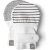 Baby Mitts, Stripe Gray - Gloves - 3