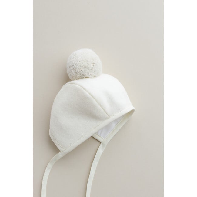 Pom Bonnet, Ivory - Hats - 4