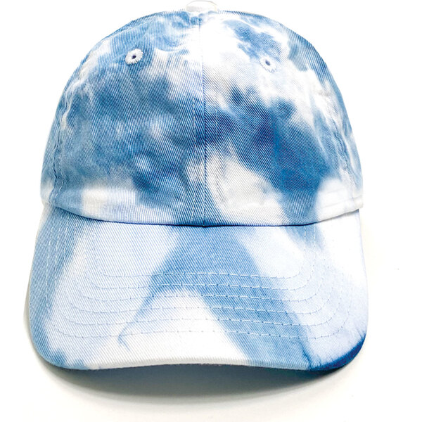 Tie Dye Cap, Blue - Port 213 Hats, Scarves & Gloves | Maisonette display picture 1