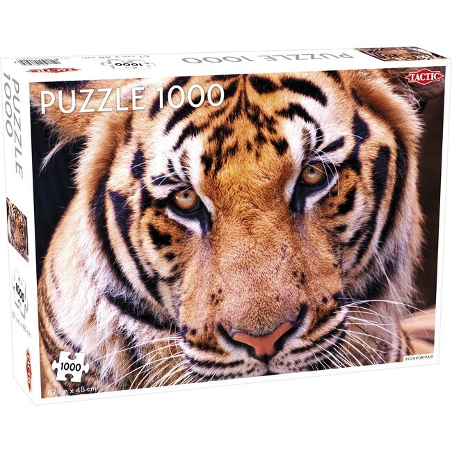 Tiger Portrait 1000-Piece Puzzle