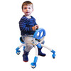 Pewi Elite Walking & Ride-On Toy, Blue - Ride-On - 4