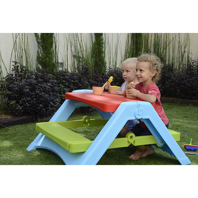 Foldable Picnic Table, Multi - Outdoor Games - 2