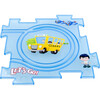 Neon Glow-In-The-Dark Puzzle Track, City Series - Transportation - 2