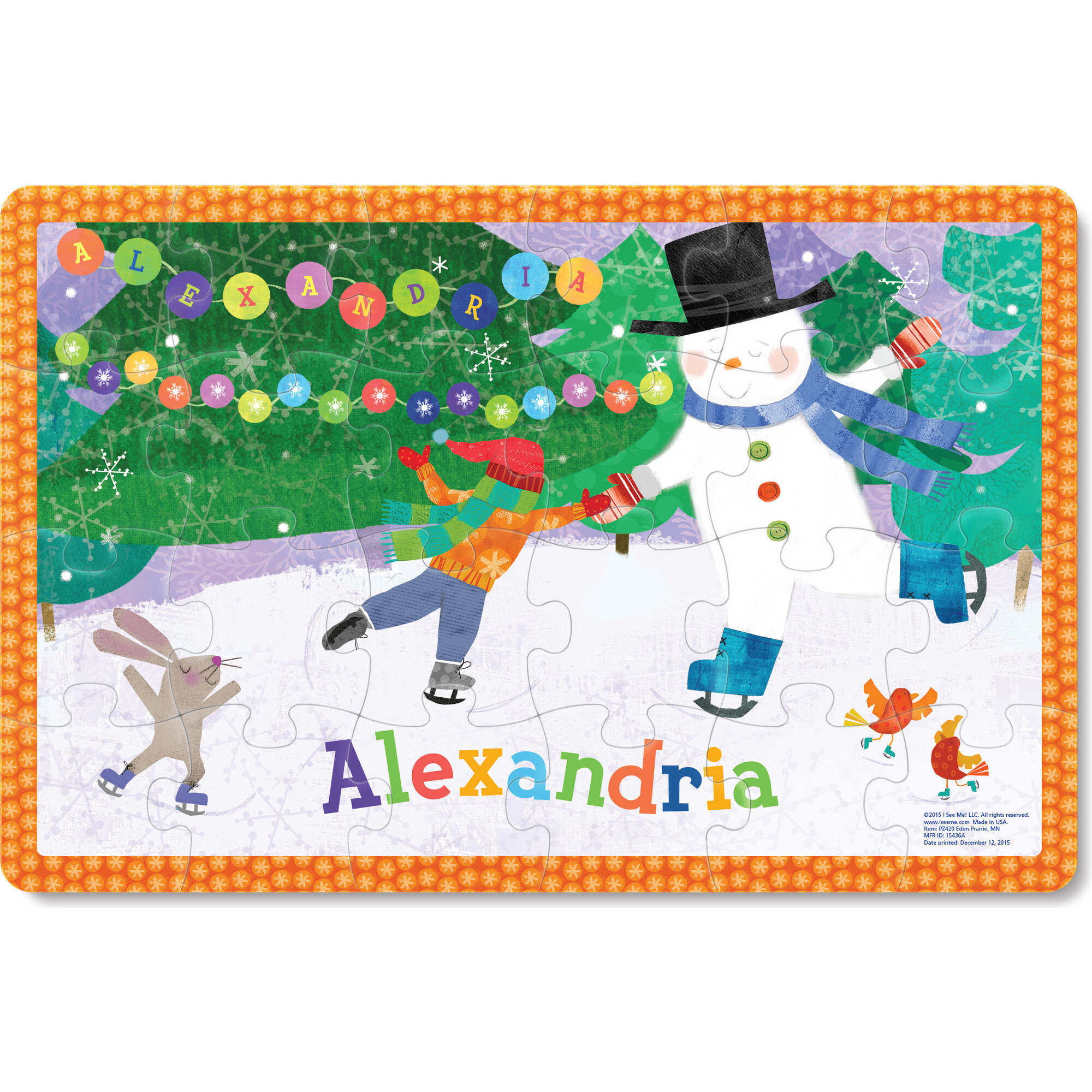My Magical Snowman 24-Piece Puzzle - Puzzles - 1