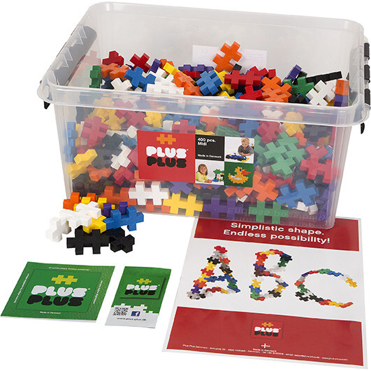 BIG 400-piece Basic Mix in Tub - STEM Toys - 1