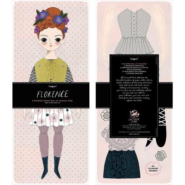 Florence Paper Doll Kit - Arts & Crafts - 1