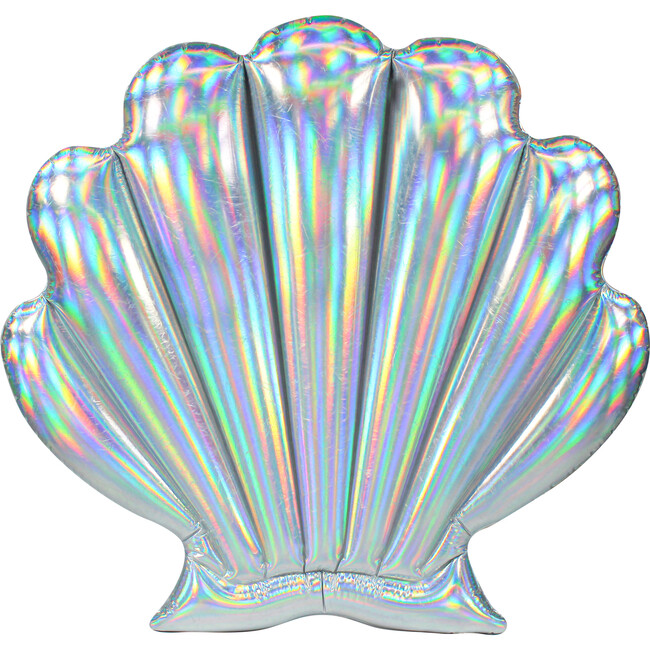Holographic Deluxe Sea Shell Pool Raft - Pool Floats - 1