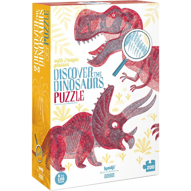 Discover The Dinosaurs Puzzle - Puzzles - 1