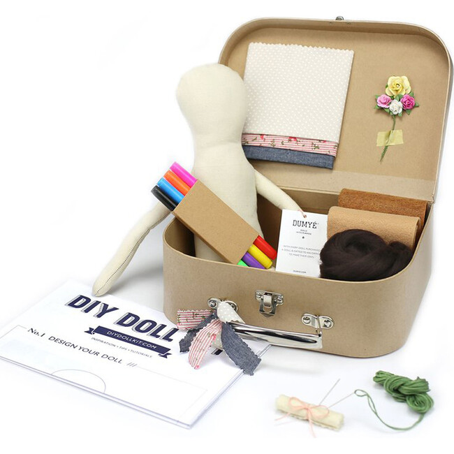 DIY Doll Kit, Bold Blossom