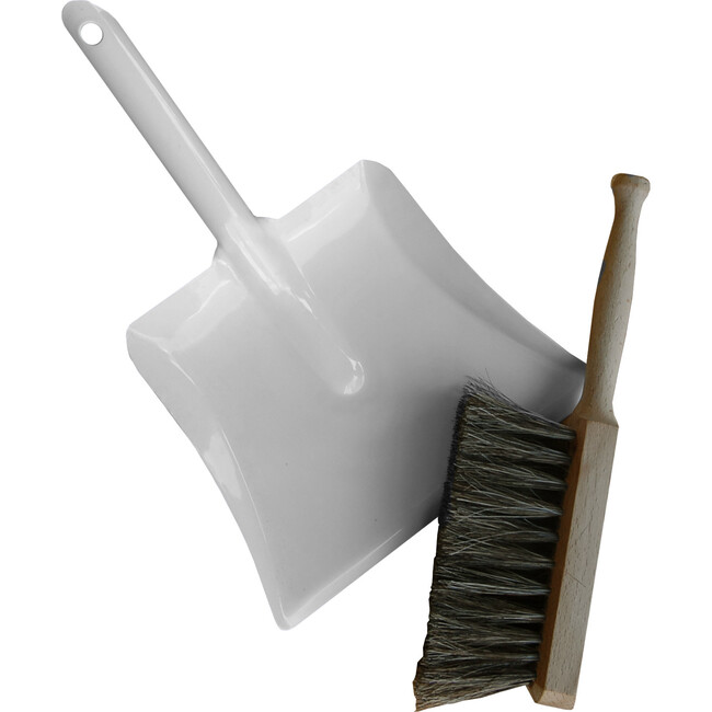 Children's Dustpan Set, white - Play Kits - 1