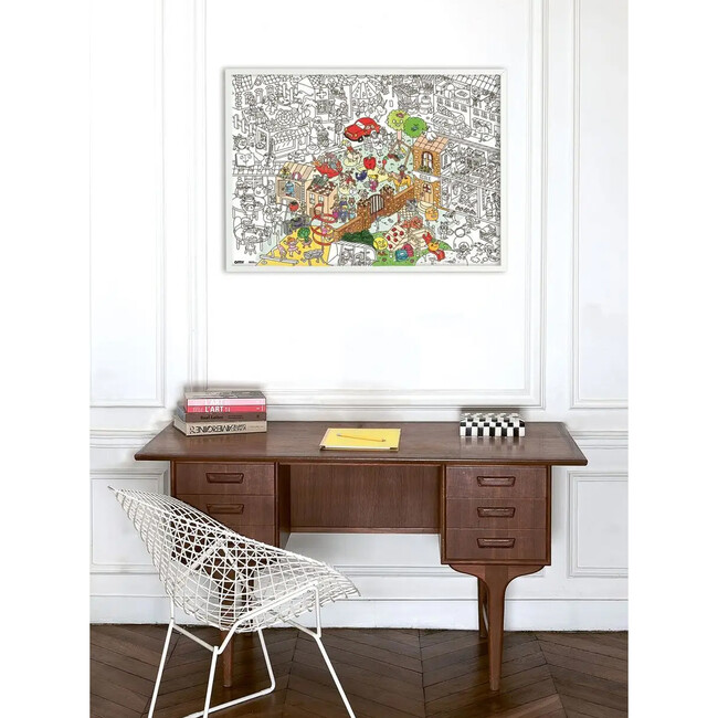 Kids Life Coloring Poster - Arts & Crafts - 1