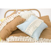 Doll Crib Duvet & Pillow Set, Blue - Dollhouses - 4 - thumbnail