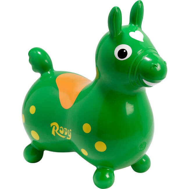 Rody Horse with Pump, Green