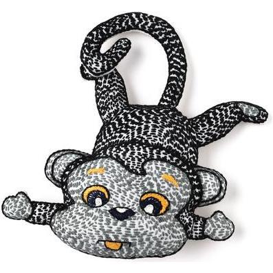 Handmade Kantha Stitched Bedtime Buddy, Mani the Monkey - Plush - 1
