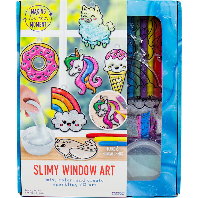  Slimy Window Art - Arts & Crafts - 1