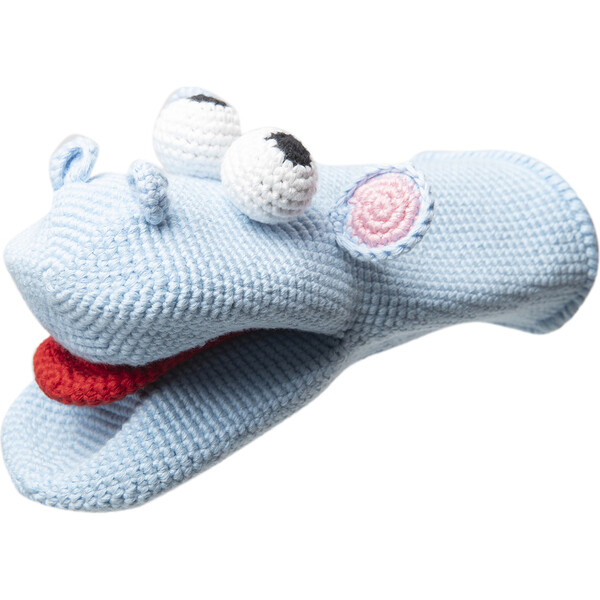 Hippo Organic Knit Hand Puppet - Cuddoll Dolls & Doll Accessories ...