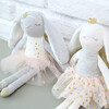 Grey Cotton Velvet Bunny Midi Toy - Plush - 3