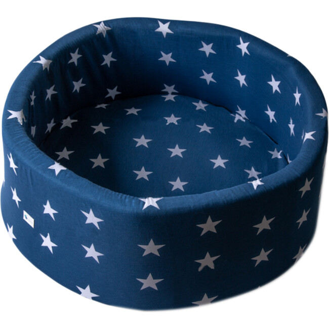 Ball Pit, White Stars on Navy Blue - Role Play Toys - 1