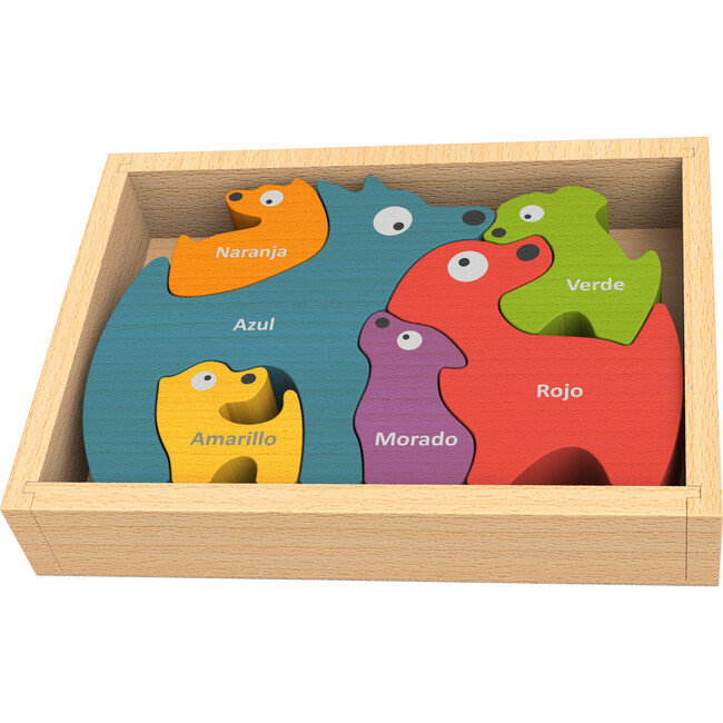 Bilingual Dog Family Puzzle - Puzzles - 1