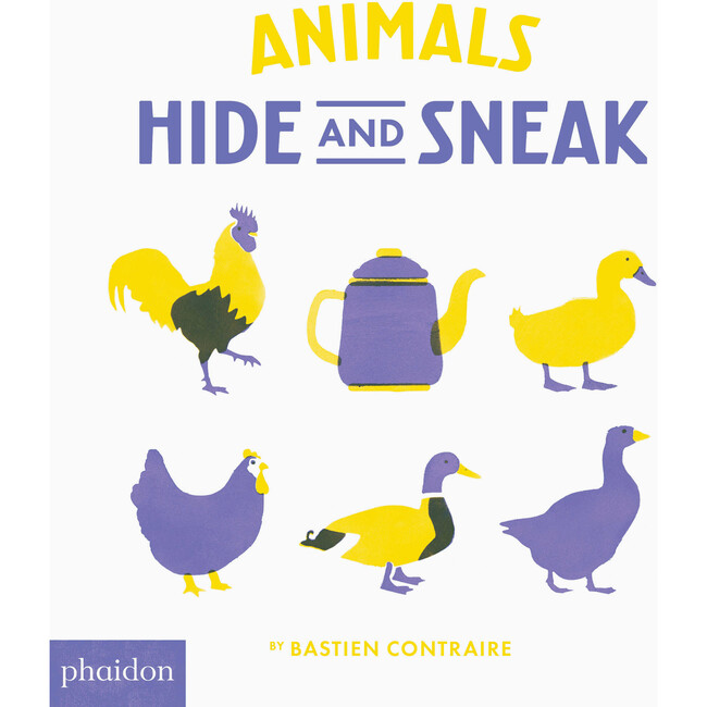 Animals Hide and Sneak - Books - 1