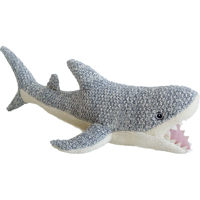 Seymour Shark Knit Suffed Animal - Plush - 1