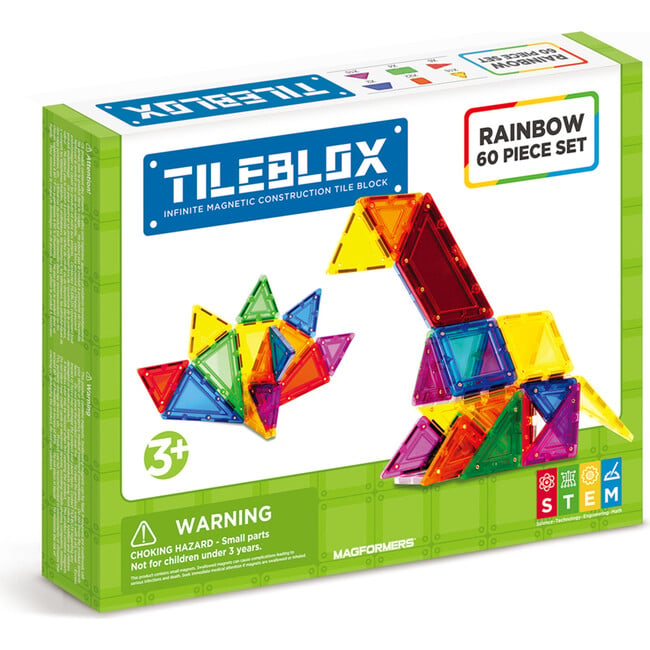 Tileblox Rainbow 60 - STEM Toys - 6