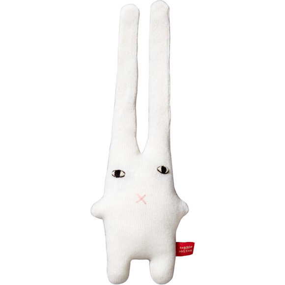 Cashmere Brian Bunny, White - Dolls - 1
