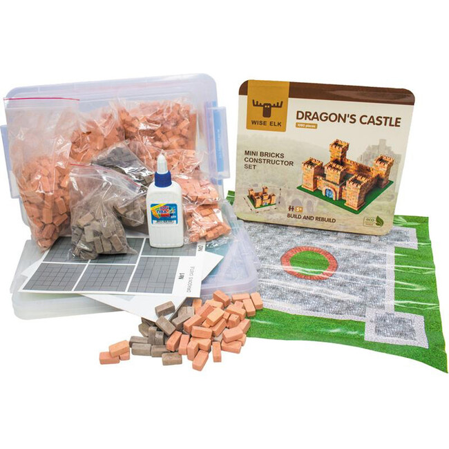Dragon's Castle Brick & Mortar Construction Set - Arts & Crafts - 2