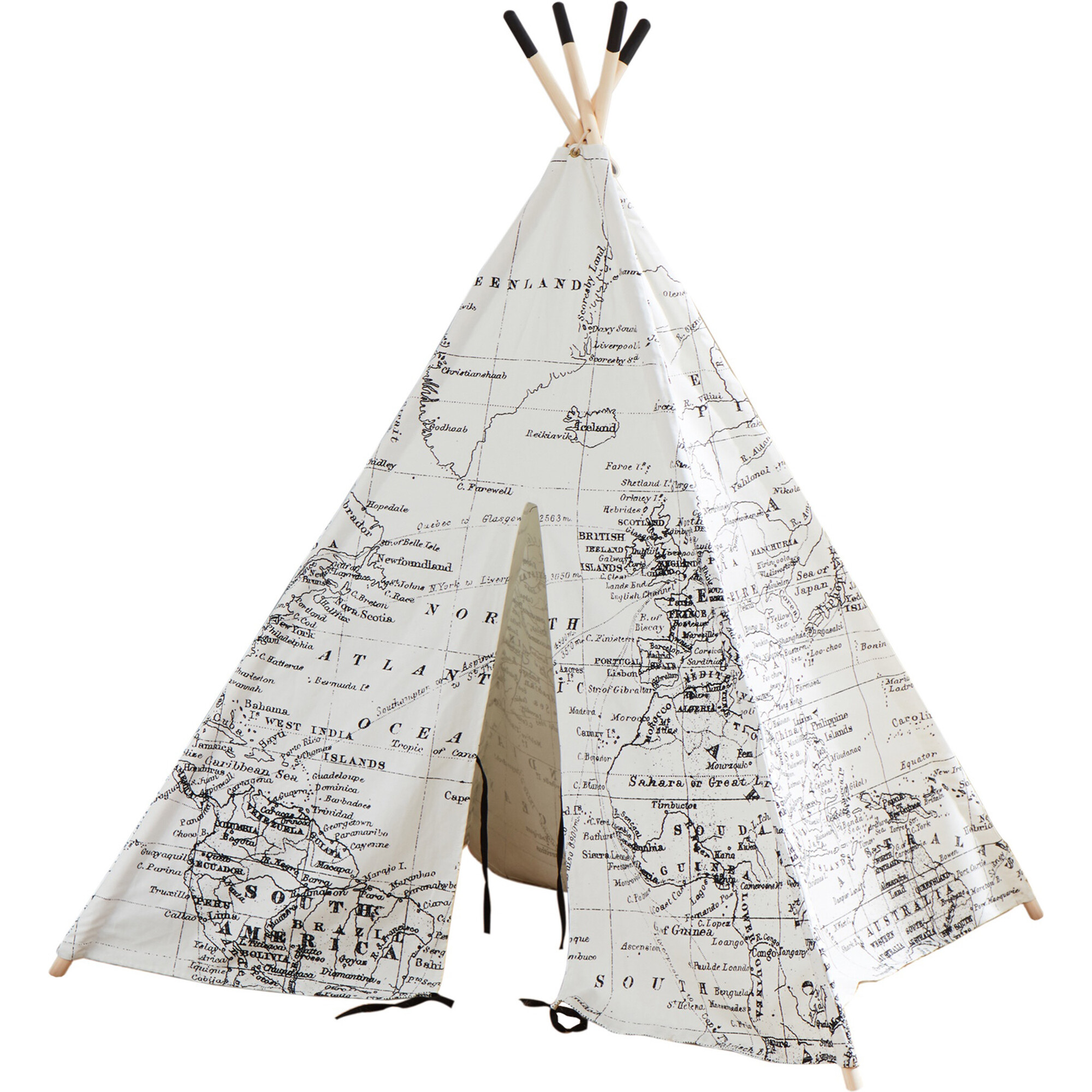 Around the World Play Tent - Wonder & Wise by Asweets Pretend Play, Play  Tents & Vanities