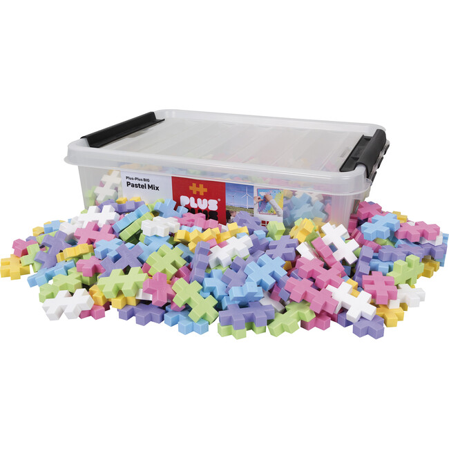 Big 200 Piece in Tub, Pastel - STEM Toys - 1